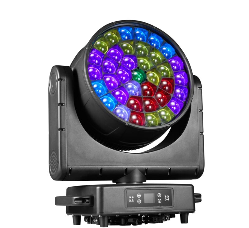 ip65 waterproof 37x40w rgbw led bee eye wash moving head light k25