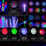 aura ip65 7pcs 60w 4in1 rgbw led moving head light