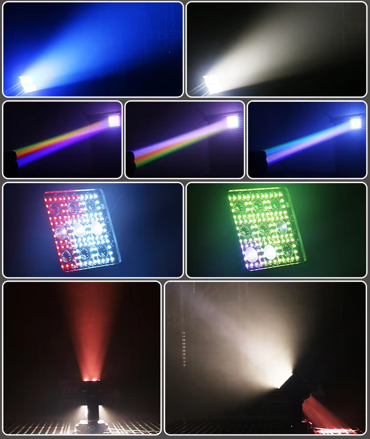 infinite stage led light strobe moving head 4x60w rgbw wash beam zoom pixel