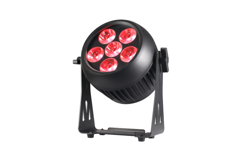 waterproof battery uplights 6x20w