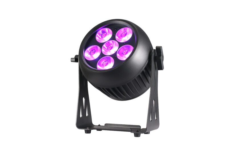waterproof battery uplights 6x20w