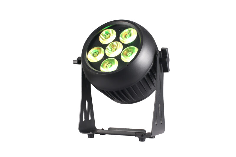 waterproof battery uplights 6x20w